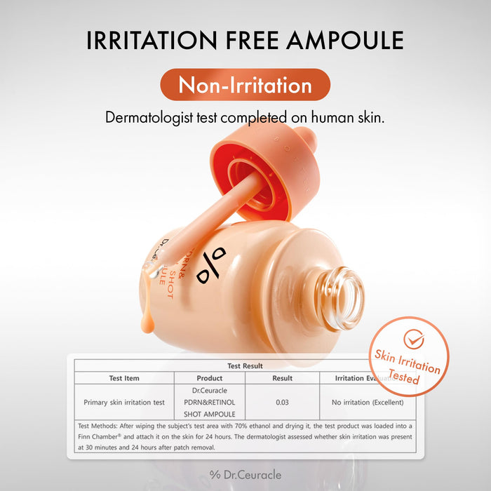 Dr. Ceuracle – PDRN & Retinol Shot Ampoule - 30ml - K-Beauty Studio Belgium Antwerp