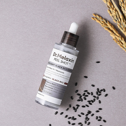 DR MELAXIN Peel Shot Exfoliant Black Rice Ampoule 80ml