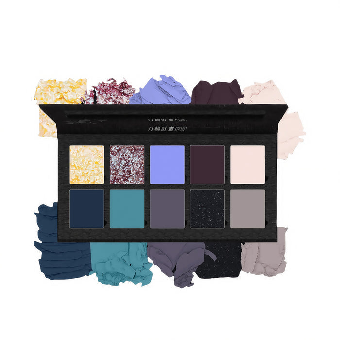 DRAMO Chameleon Eyeshadow Palette 010 Moonset Tide T4486