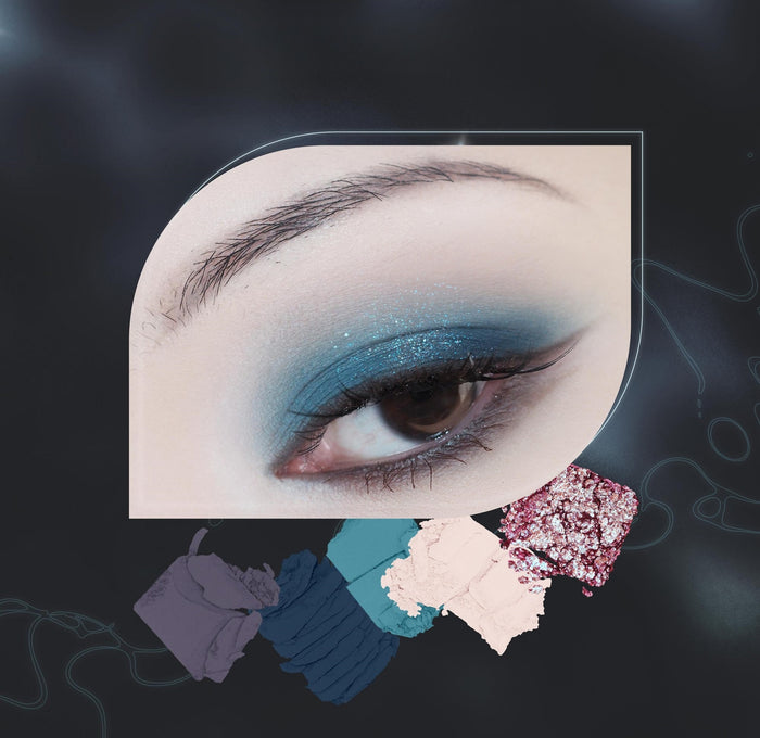 DRAMO Chameleon Eyeshadow Palette 010 Moonset Tide T4486