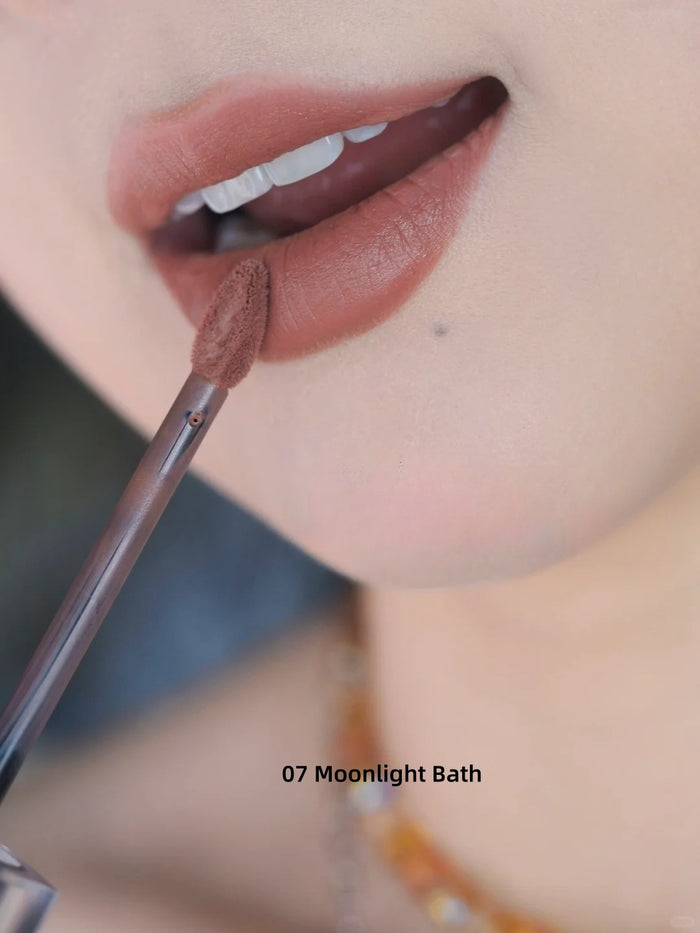 DRAMO X LAOGU Moonlight In Bottle Matte Lip Mud #07 Moonlight Bath T4668