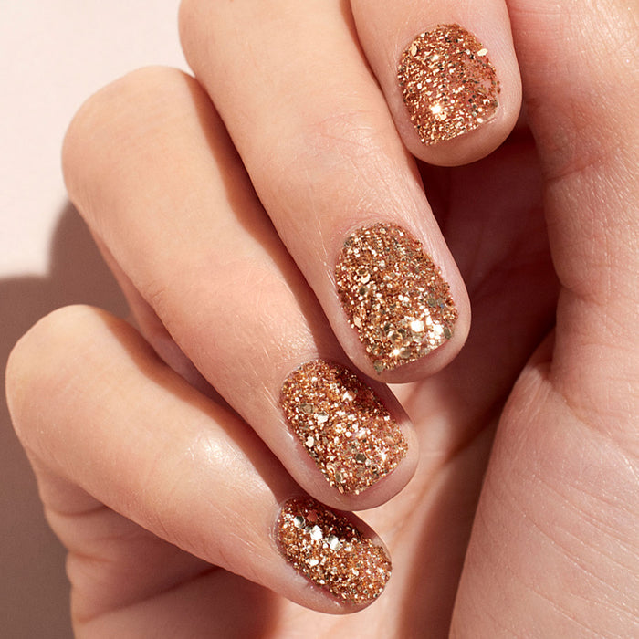 Duo Paillettes Rose Gold & Glazed