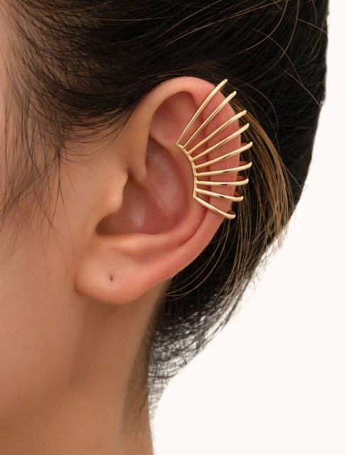 Ear Cuff Argento 925 Placcato Oro