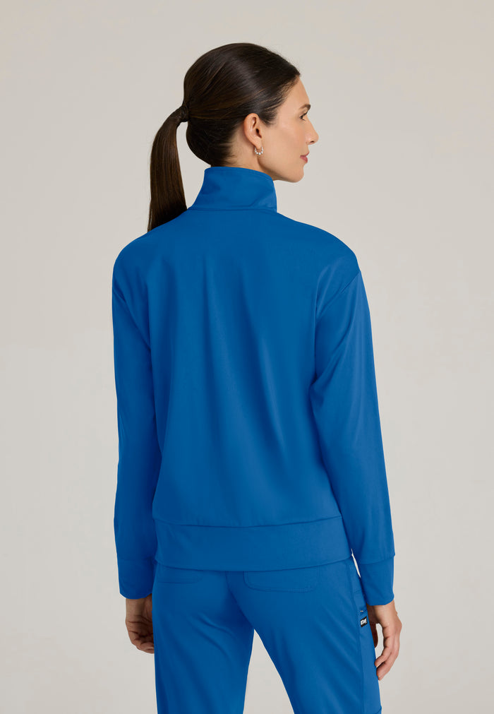 Ease Warm-Up Jacket - New Royal - Grey's Anatomy Scrubs