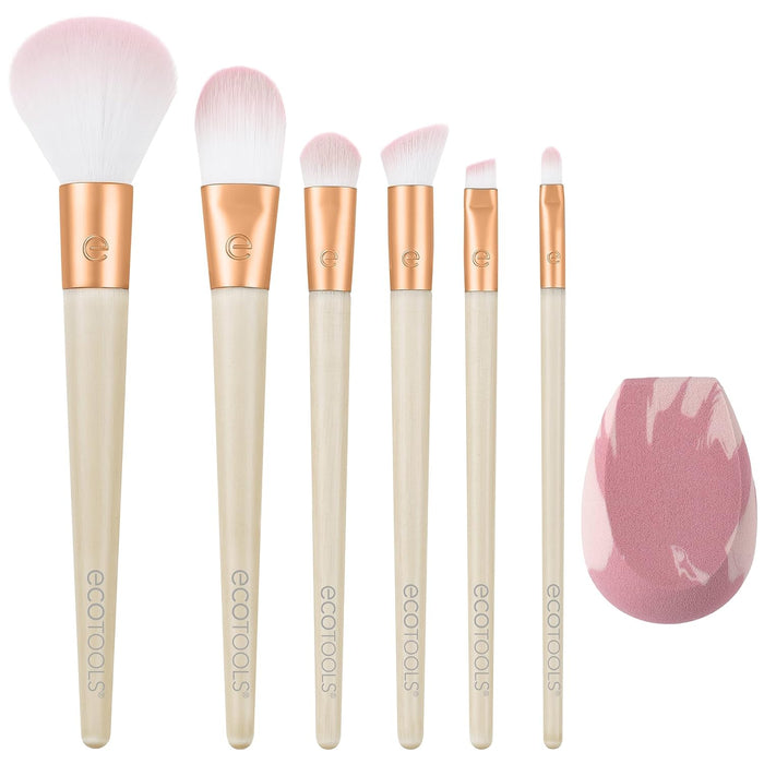 Ecotools Wrapped in Glow Makeup Brush Kit - ikatehouse