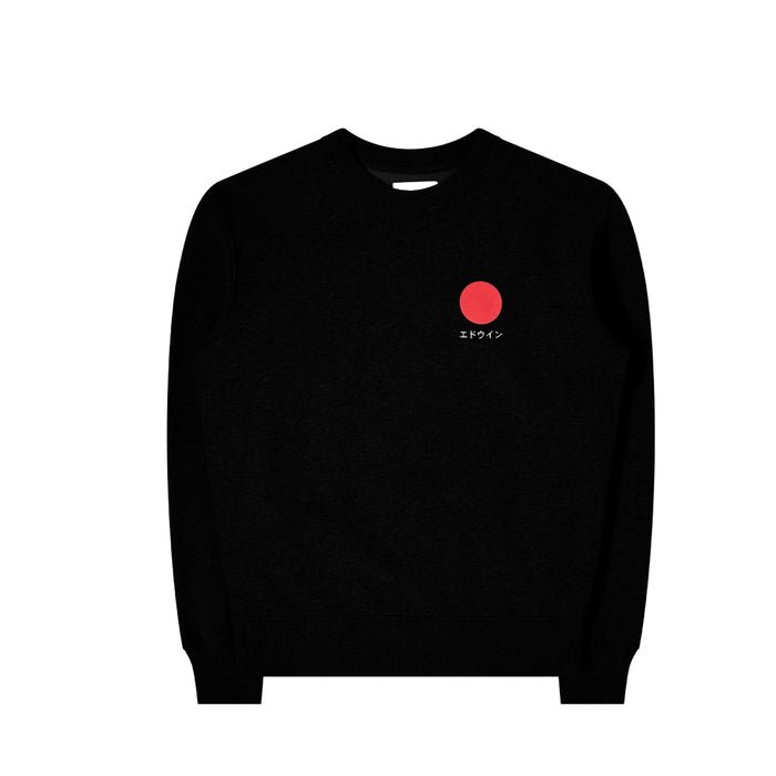 Edwin JAPANESE SUN SWEAT, Washed Black