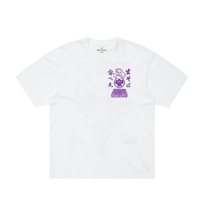 Edwin SOBA YASUBÉ T-SHIRT, White
