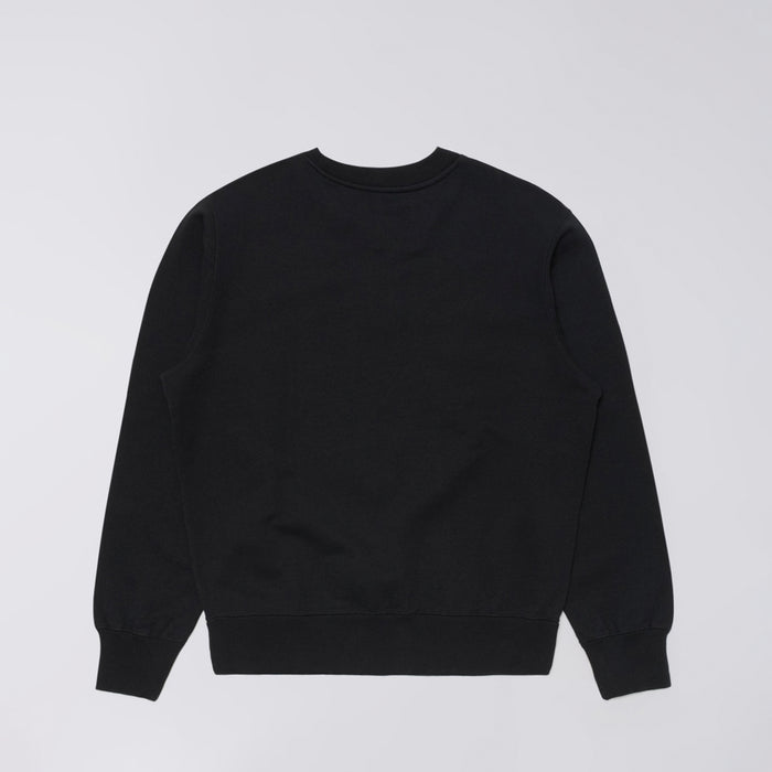 Edwin TORII SWEATSHIRT, Washed Black