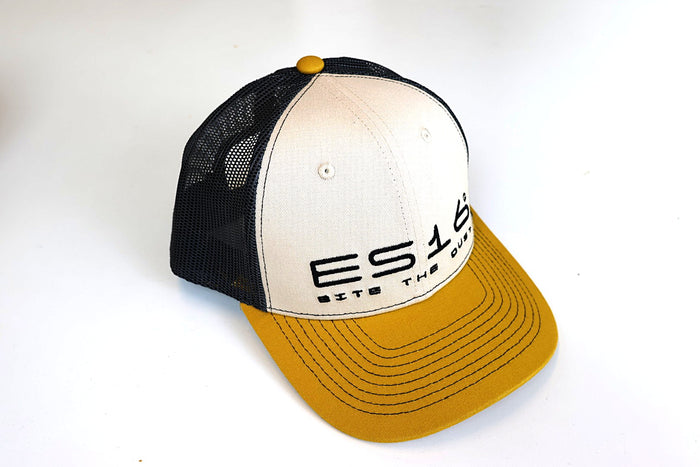 ES16 Cap Beige + Charcoal mesh