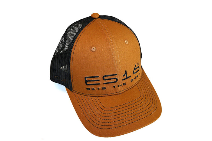 ES16 Cap Caramel + Black Mesh