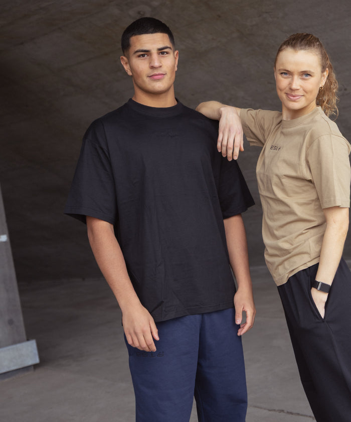 ES16 Classic T-Shirt Heather Black
