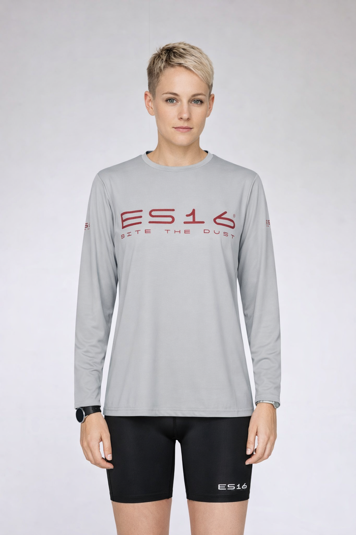 ES16 Løbetrøje LS– Performance Merino Blend Grey