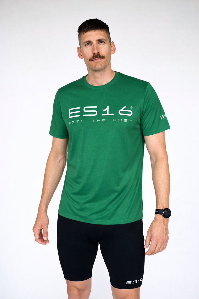 ES16 Løbetrøje – Performance Merino Blend Green