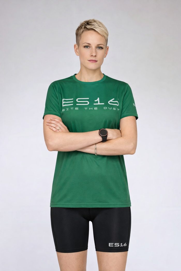 ES16 Løbetrøje – Performance Merino Blend Green