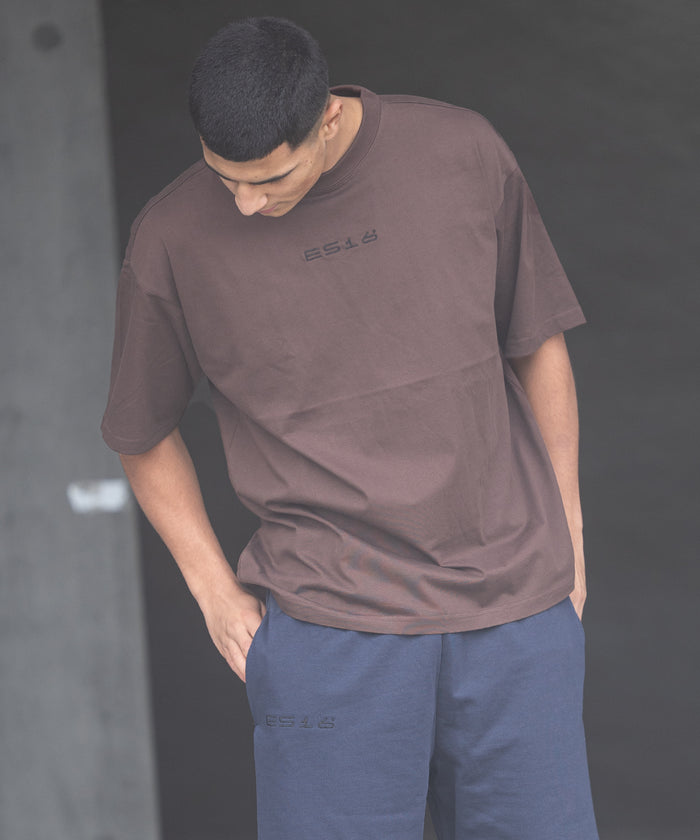 ES16 Oversized T-shirt Mocca