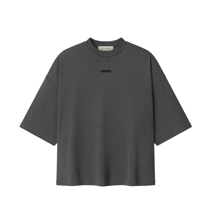 Grey t-shirt on a white background