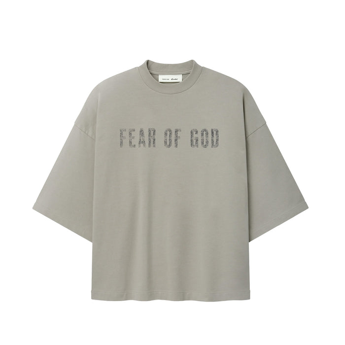Grey t-shirt on a white background
