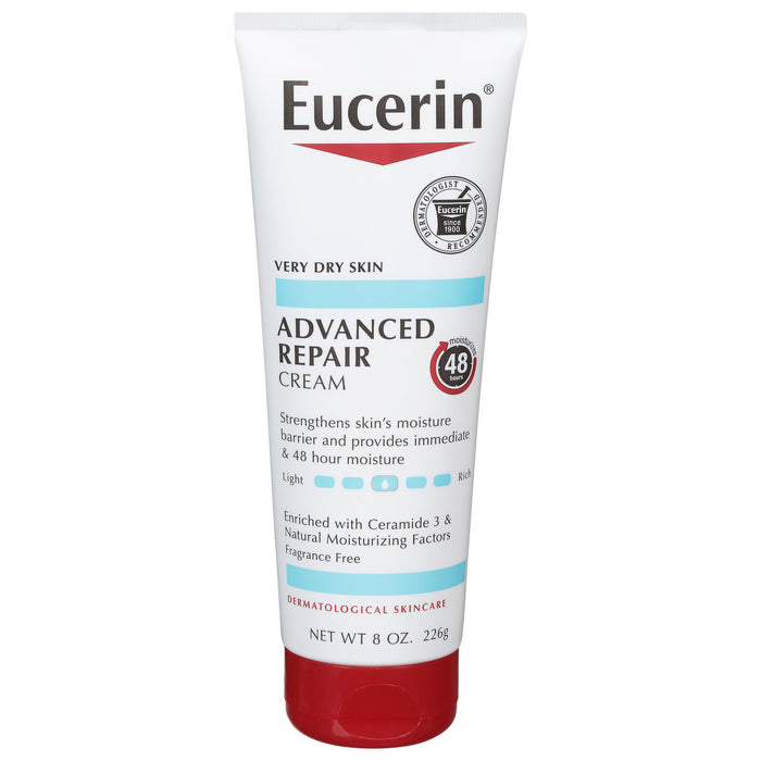 EUCERIN very dry skin advanced repair cream 48 hours كريم ترطيب الجسم