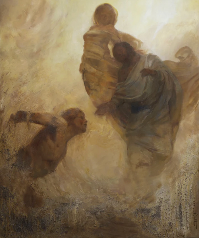 Fine Art Print: Breath of Life by J. Kirk Richards (8 x 10 in)