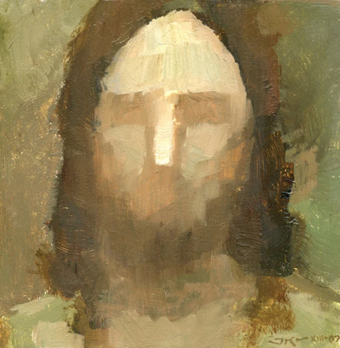 Fine Art Print: Christ Portrait VII  by J. Kirk Richards