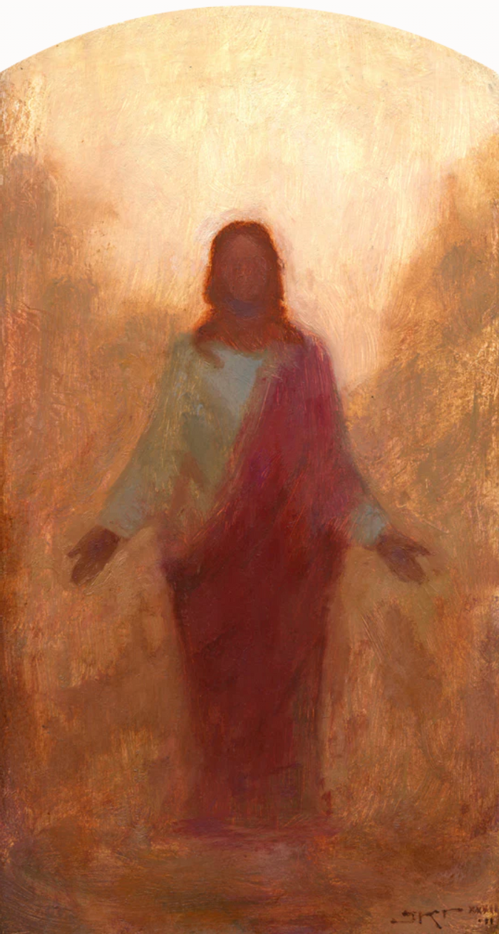 Fine Art Print: Resurrected Christ by J. Kirk Richards