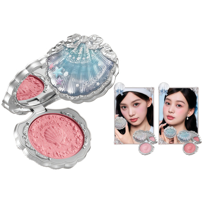 Flower Knows Shells Jewel Collection Silky Satin Blusher T5905
