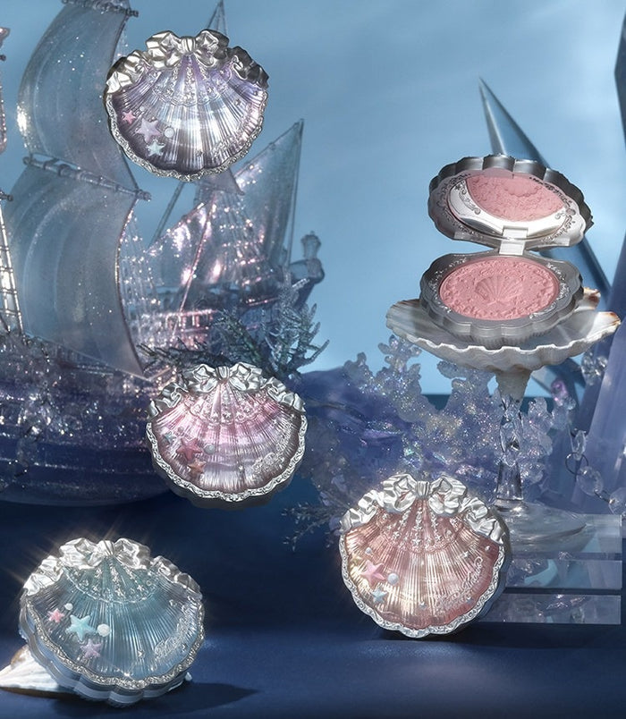 Flower Knows Shells Jewel Collection Silky Satin Blusher T5905
