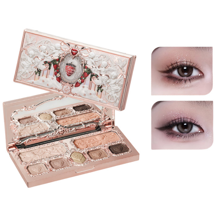 Flower Knows Strawberry Cupid Collection Full Facial Makeup Palette T5920