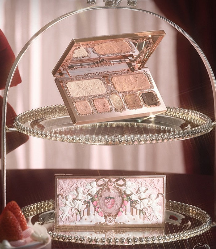 Flower Knows Strawberry Cupid Collection Full Facial Makeup Palette T5920