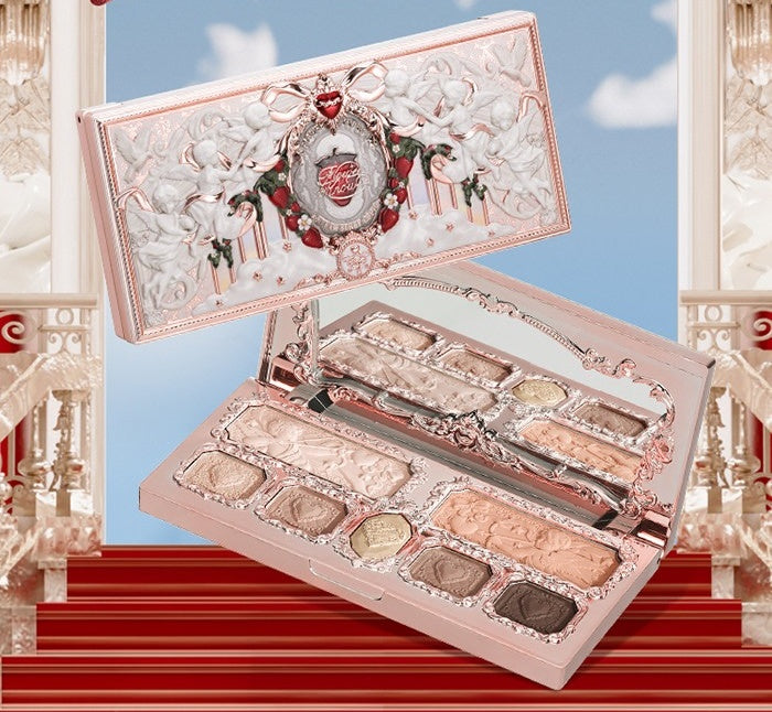 Flower Knows Strawberry Cupid Collection Full Facial Makeup Palette T5920