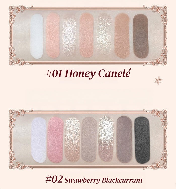 Flower Knows Strawberry Cupid Collection Full Facial Makeup Palette T5920