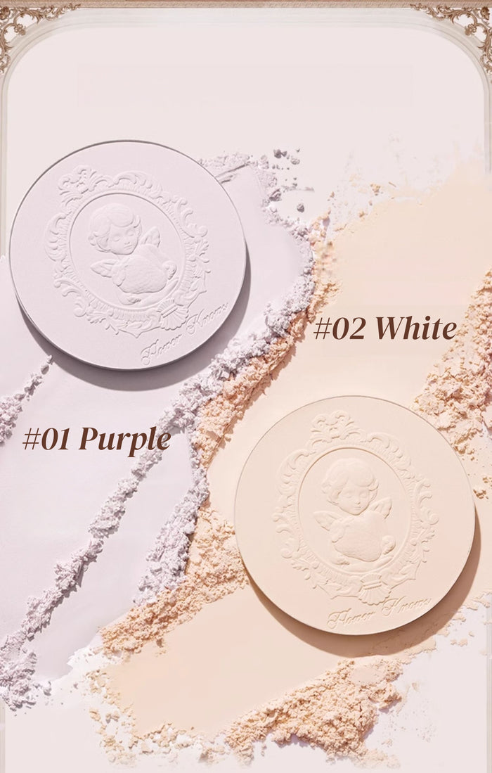 Flower Knows Strawberry Cupid Collection Matte Pressed Powder T5918