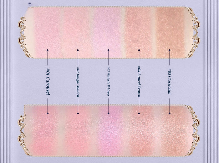 Flower Knows Unicorn Collection Satin Blusher T5898