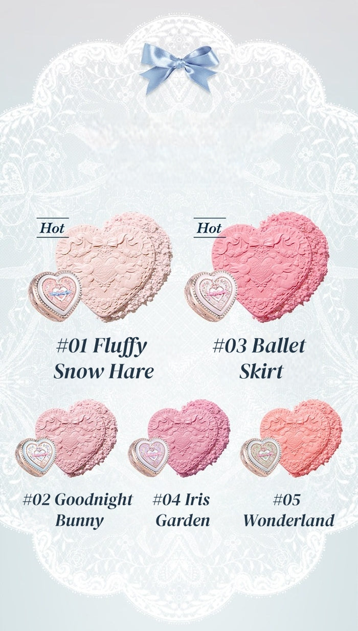 Flowers Knows Bunny Garden Collection Velvet Matte Blusher T5902