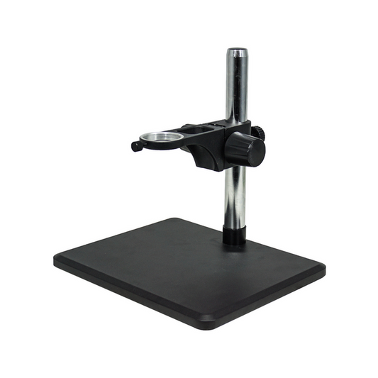 Focus Distance 36mm Vertical Post Height 295mm 50mm Post Stand, SKU ST19011502, three quarter front view
