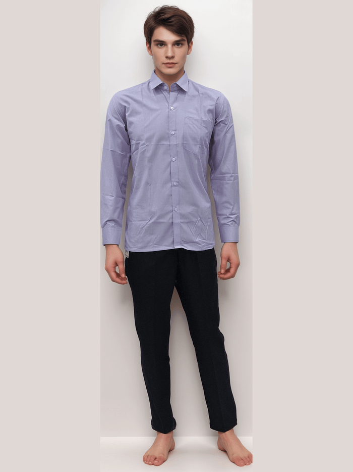 Formal Shirt Gents Lavender - J R GARMENTS