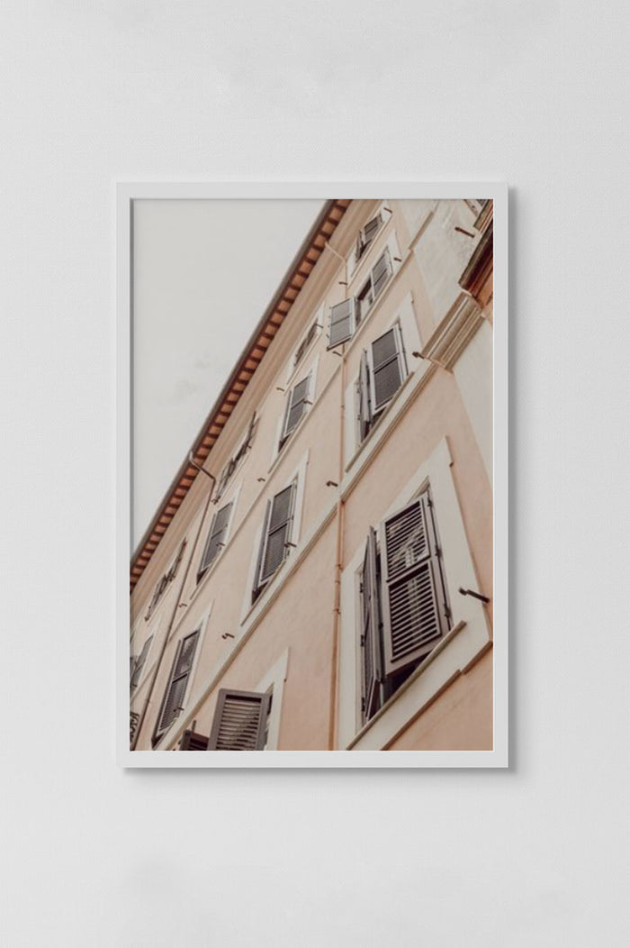 french window print