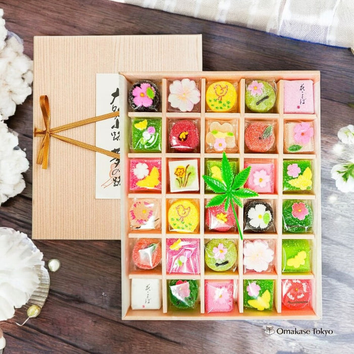 Fukuya Hanazono Jelly & Rakugan Assortment (30 pcs)