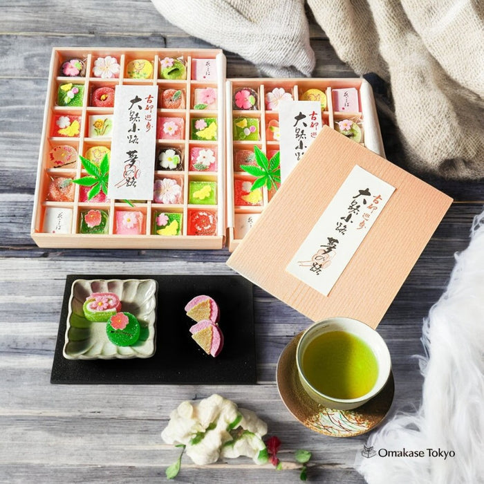 Fukuya Hanazono Jelly & Rakugan Assortment (30 pcs)