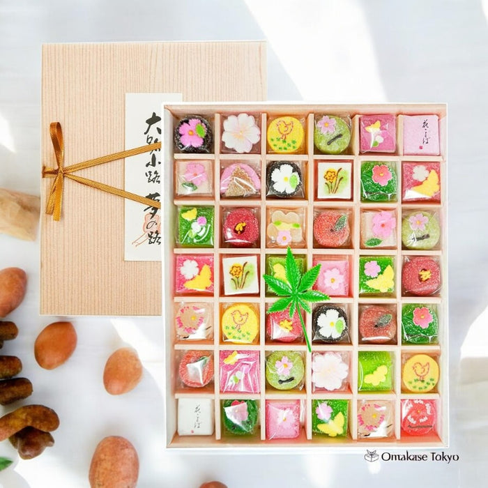 Fukuya Hanazono Jelly & Rakugan Assortment (42 pcs)