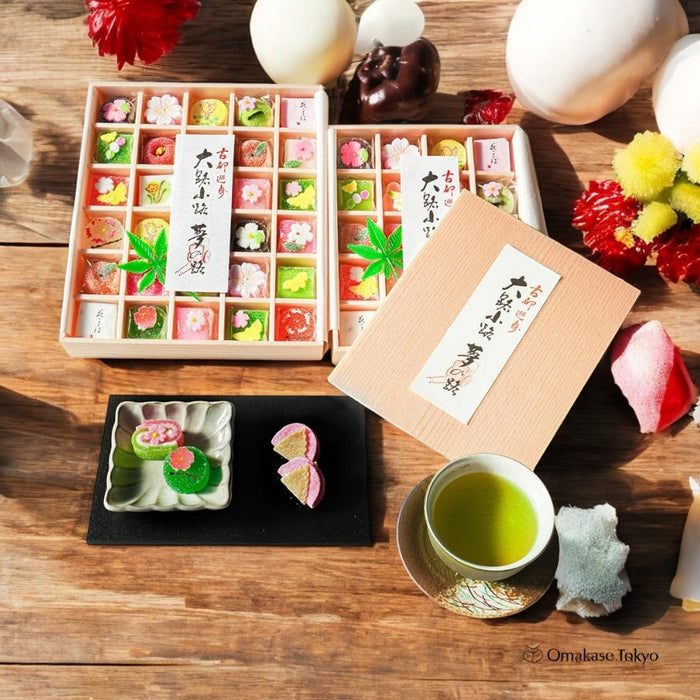 Fukuya Hanazono Jelly & Rakugan Assortment (42 pcs)