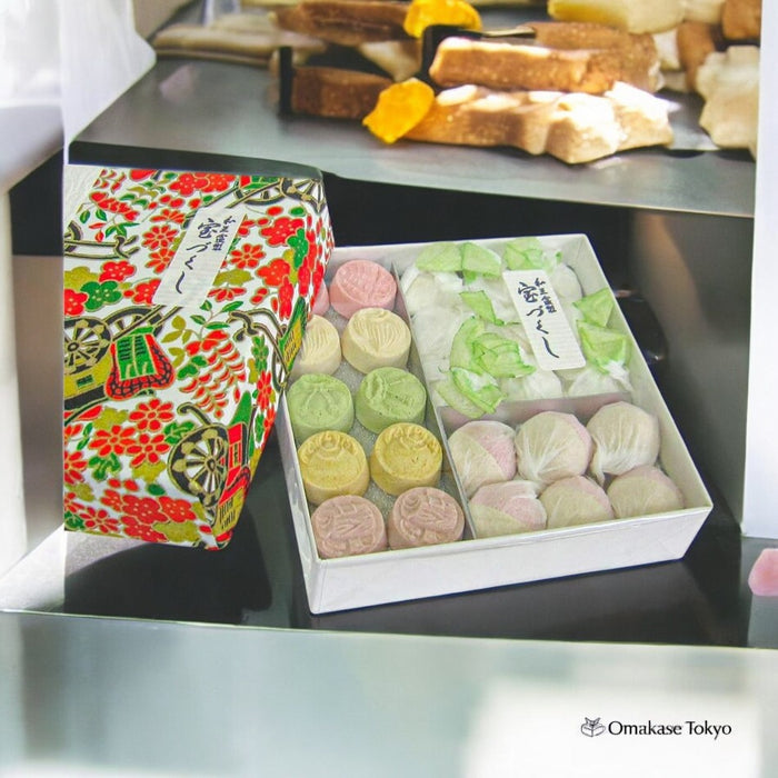 Fukuya Wasanbon Treasure Box Sugar Wagashi 50g