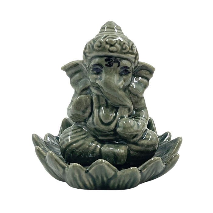 Ganesh Ceramic Incense Holder