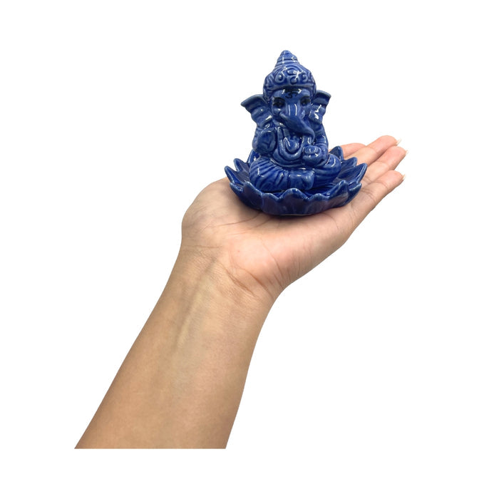 Ganesh Ceramic Incense Holder