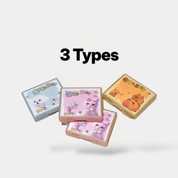 Gege Bear Cute and Cloud Touch Blotting Paper (100 Paper) ورق نشاف لطيف على شكل دب وسحابة من جيجي - Princess Cosmetics Qatar