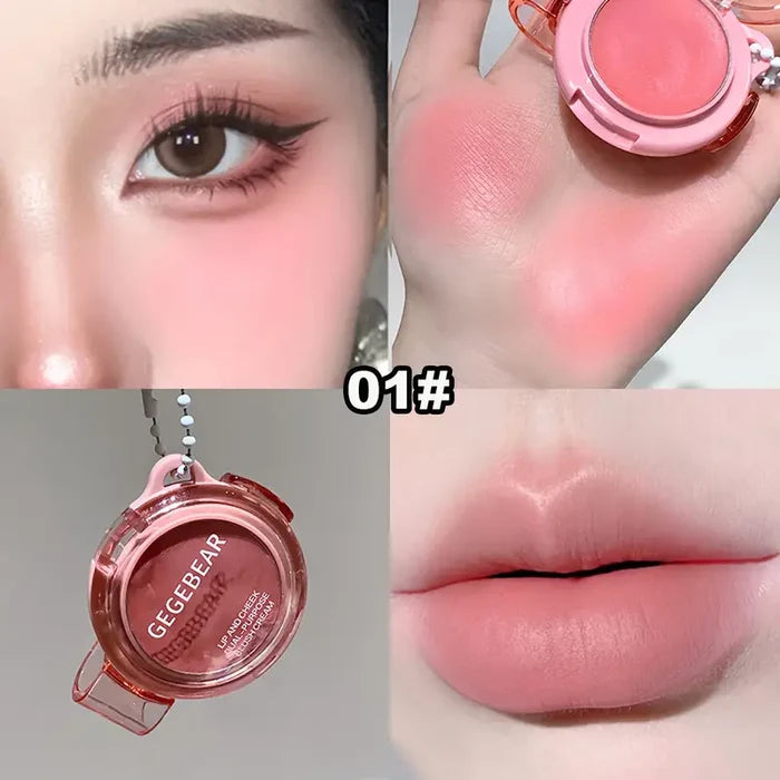 Gege Bear Lip & Cheek Blush Cream – Multi-Use Beauty Magic