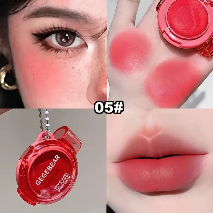Gege Bear Lip & Cheek Blush Cream – Multi-Use Beauty Magic