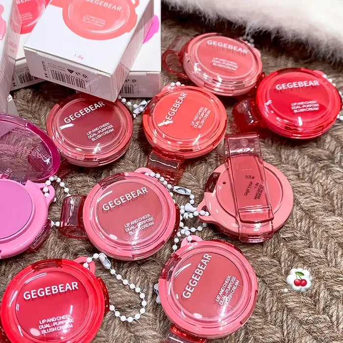 Gege Bear Lip & Cheek Blush Cream – Multi-Use Beauty Magic