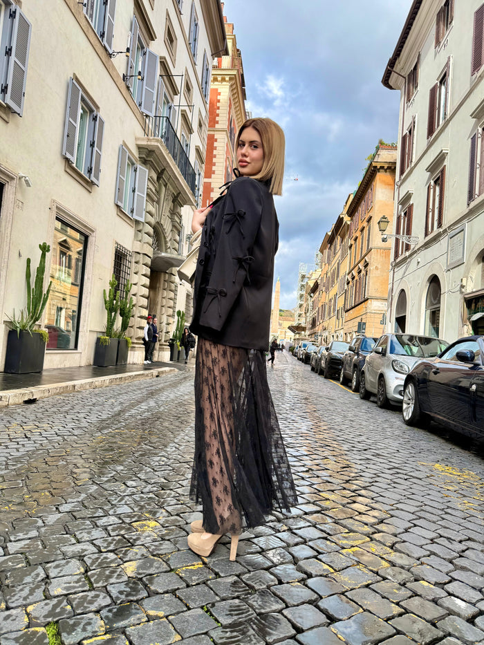 Giacca Bow Underground Black
