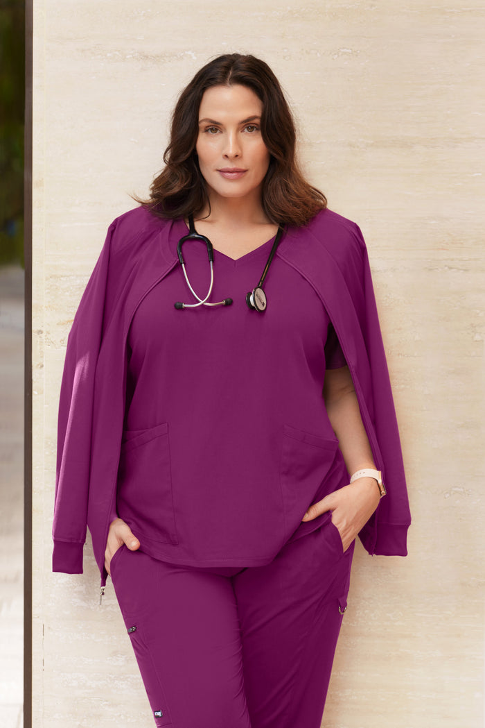 Gianna Warmup - Indigo - Grey's Anatomy Scrubs